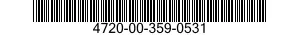 4720-00-359-0531  4720003590531 003590531