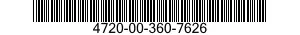 4720-00-360-7626  4720003607626 003607626