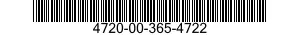 4720-00-365-4722  4720003654722 003654722