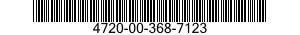 4720-00-368-7123  4720003687123 003687123