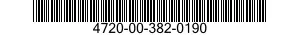 4720-00-382-0190  4720003820190 003820190