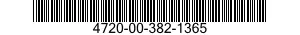 4720-00-382-1365  4720003821365 003821365