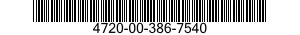 4720-00-386-7540  4720003867540 003867540