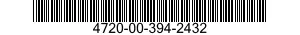 4720-00-394-2432  4720003942432 003942432