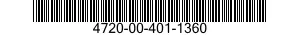 4720-00-401-1360  4720004011360 004011360