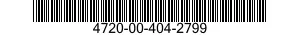 4720-00-404-2799  4720004042799 004042799