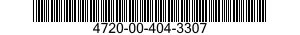 4720-00-404-3307  4720004043307 004043307