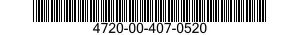 4720-00-407-0520  4720004070520 004070520