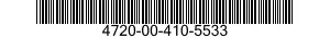 4720-00-410-5533  4720004105533 004105533