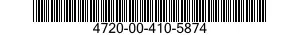 4720-00-410-5874  4720004105874 004105874