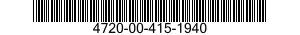 4720-00-415-1940 HOSE ASSEMBLY,NONMETALLIC 4720004151940 004151940