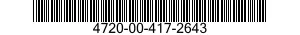 4720-00-417-2643  4720004172643 004172643