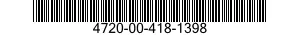 4720-00-418-1398  4720004181398 004181398