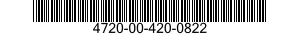 4720-00-420-0822 HOSE ASSEMBLY,NONMETALLIC 4720004200822 004200822