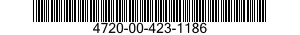 4720-00-423-1186  4720004231186 004231186