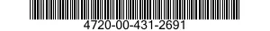4720-00-431-2691  4720004312691 004312691