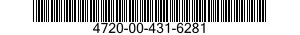 4720-00-431-6281 HOSE,UPPER RADIATOR 4720004316281 004316281