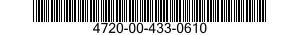 4720-00-433-0610  4720004330610 004330610