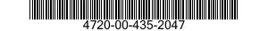 4720-00-435-2047  4720004352047 004352047