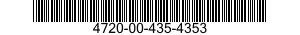 4720-00-435-4353  4720004354353 004354353