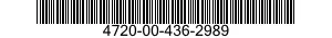 4720-00-436-2989 HOSE,METALLIC 4720004362989 004362989