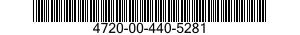 4720-00-440-5281  4720004405281 004405281