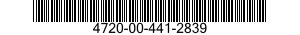 4720-00-441-2839  4720004412839 004412839