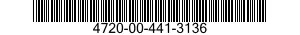 4720-00-441-3136  4720004413136 004413136