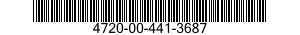 4720-00-441-3687  4720004413687 004413687