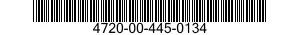 4720-00-445-0134  4720004450134 004450134