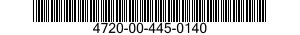 4720-00-445-0140  4720004450140 004450140