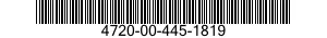 4720-00-445-1819  4720004451819 004451819