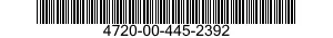 4720-00-445-2392  4720004452392 004452392