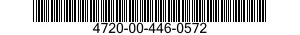 4720-00-446-0572 HOSE ASSEMBLY 4720004460572 004460572