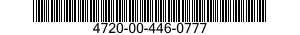 4720-00-446-0777  4720004460777 004460777
