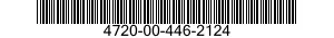 4720-00-446-2124  4720004462124 004462124
