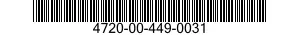 4720-00-449-0031  4720004490031 004490031