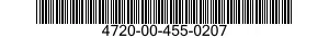 4720-00-455-0207  4720004550207 004550207