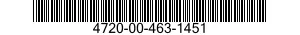 4720-00-463-1451  4720004631451 004631451