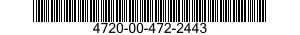 4720-00-472-2443  4720004722443 004722443