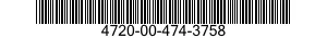 4720-00-474-3758  4720004743758 004743758