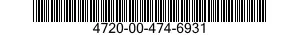 4720-00-474-6931  4720004746931 004746931