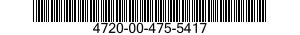 4720-00-475-5417  4720004755417 004755417