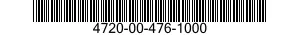 4720-00-476-1000  4720004761000 004761000