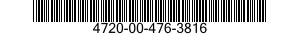 4720-00-476-3816  4720004763816 004763816