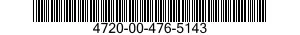 4720-00-476-5143  4720004765143 004765143