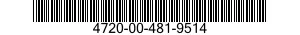 4720-00-481-9514  4720004819514 004819514