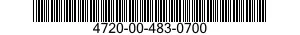 4720-00-483-0700  4720004830700 004830700