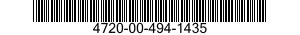4720-00-494-1435  4720004941435 004941435