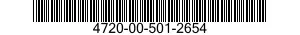 4720-00-501-2654  4720005012654 005012654